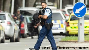 Neuseeland Angriff auf Moscheen in Christchurch (picture-alliance/dpa/SNPA/M. Hunter)