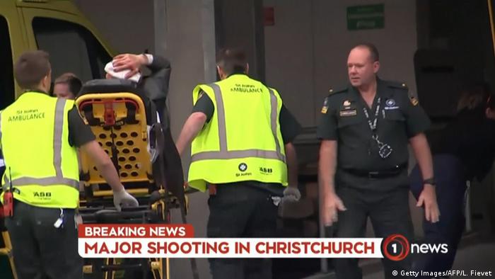 Neuseeland Angriff auf Moscheen in Christchurch (Getty Images/AFP/L. Fievet)