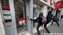 Paris Gelbwesten Proteste Plünderungen