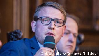 Matthias Quent deutscher Soziologe und Rechtsextremismusforscher (picture-alliance/Zumapress/S. Babbar)