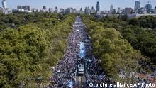 Buenos Aires Demonstration Abtreibungsgegner
