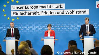 CDU/CSU-Treffen zum Europawahlprogramm (picture-alliance/E. Contini)