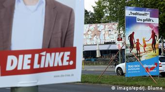 Левая партия и правые популисты из АдГ наиболее популярны на востоке Германии
