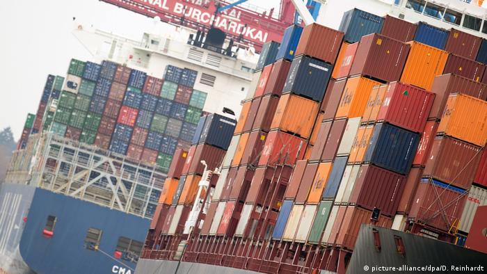 Deutschland Hamburger Hafen | Containerterminal Burchardkai