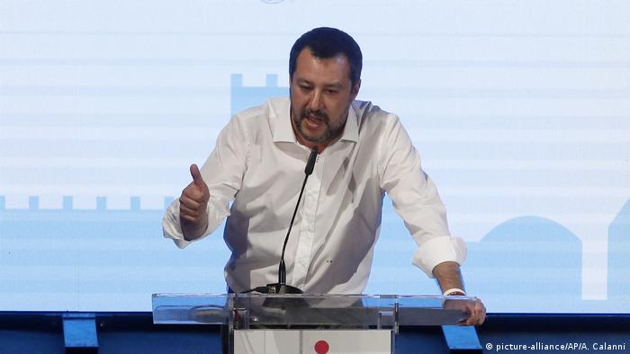 Matteo Salvini (picture-alliance/AP/A. Calanni)