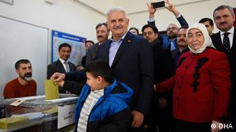 Türkei Wahlen Binali Yildirim (DHA)
