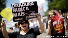 Brasilien Protest gegen Gedenken an Militärputsch 1964