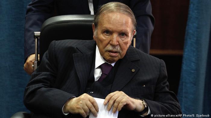 Algerien Präsident Abdelaziz Bouteflika (picture-alliance/AP Photo/S. Djarboub)