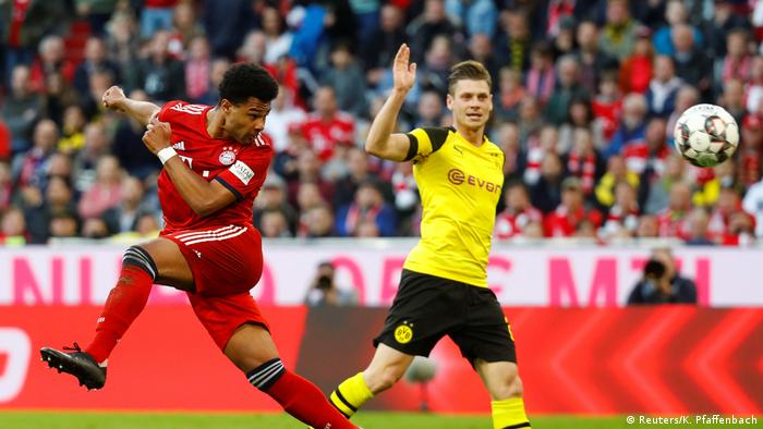 Bundesliga Bayern München gegen Borussia Dortmund (Reuters/K. Pfaffenbach)