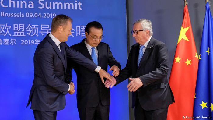 Belgien EU-China Gipfel in BrÃ¼ssel (Reuters/O. Hoslet)