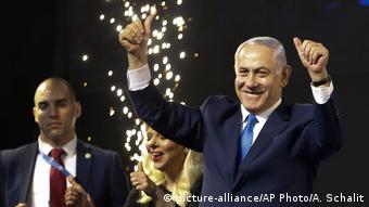 Israel Wahlen Wahlparty Netanjahu