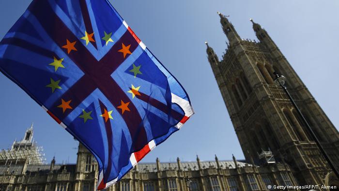 Symbolbild - Brexit und EU (Getty Images/AFP/T. Akmen)