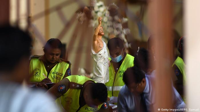Sri Lanka Anschlag Terror Ostern (Getty Images/AFP/J. Samad)