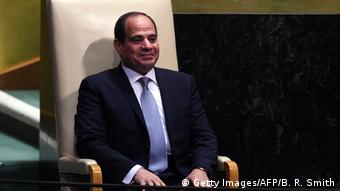 USa New York - UN: Ägyptens Präsident - Abdel Fattah al-Sisi 