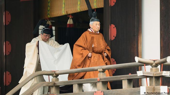 Japan Kaiser Akihito dankt ab (Reuters/Japan Pool)