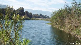 Chile Trockenheit Fluss in Planilla (Modatima)