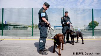 Συνοριοφύλακες της Frontex στα βουλγαροτουρκικά σύνορα 