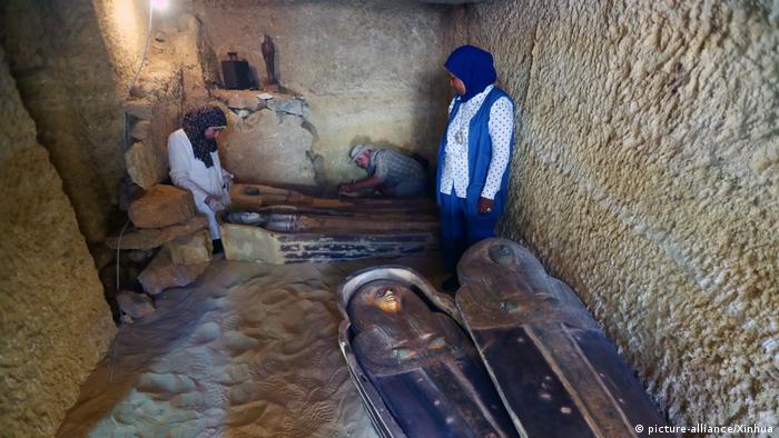 Ägypten Archäologie l Gräber des Alten Reiches (picture-alliance/Xinhua)
