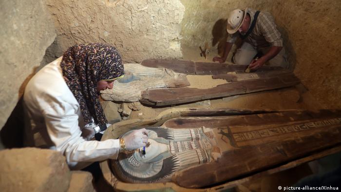 Ägypten Archäologie l Gräber des Alten Reiches (picture-alliance/Xinhua)