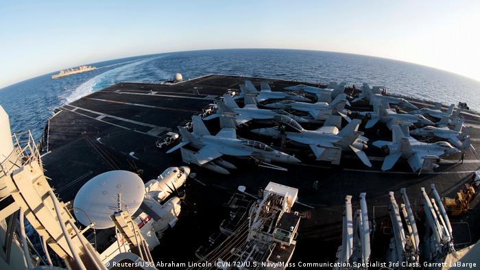 USA Iran Spannungen Symbolbild USS Abraham Lincoln