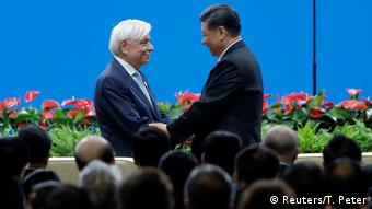 Beijing: Conference on Dialogue of Asian Civilizations - Prokopis Pavlopoulos und Xi Jinping (Reuters/T. Peter)