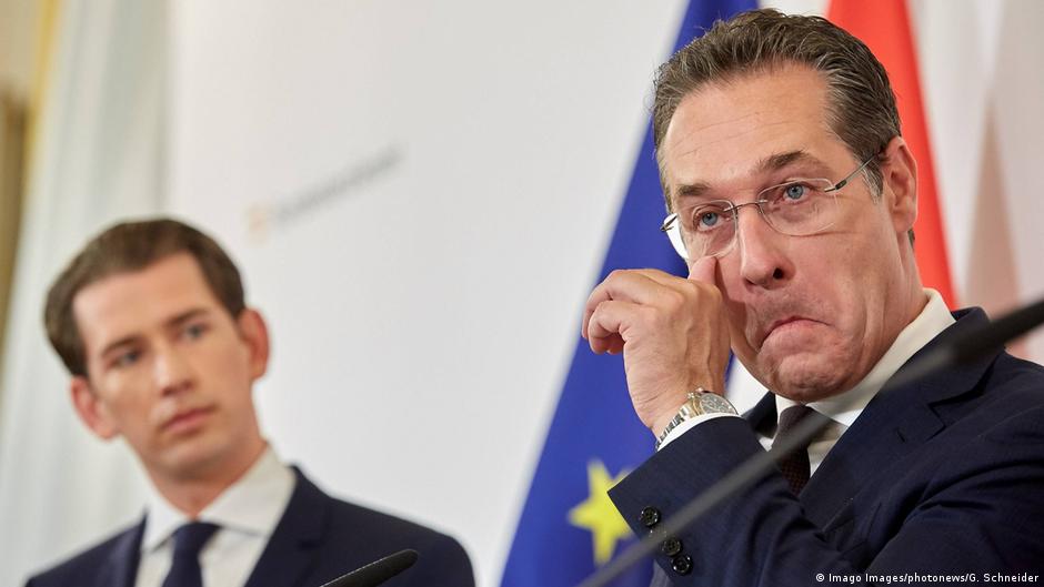 Austrian Vice Chancellor Heinz-Christian Strache resigns following alleged corruption scandal | DW | 18.05.2019