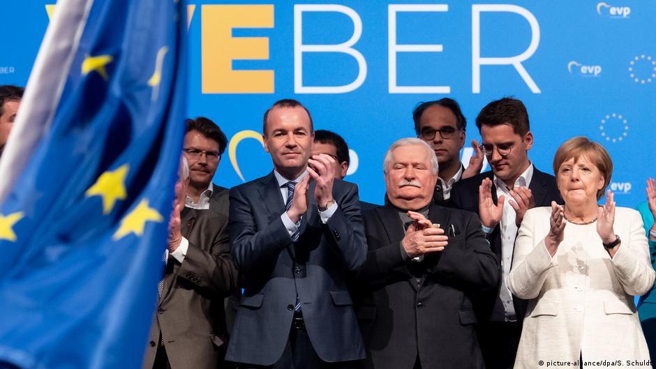 Deutschland Abschlusskundgebung der EVP, CDU und CSU zur Europawahl
