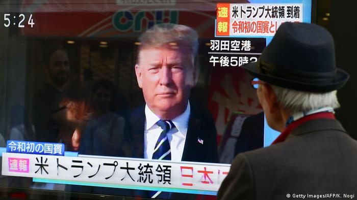 Japan Tokio | Besuch von US-PrÃ¤sident Donald Trump (Getty Images/AFP/K. Nogi)
