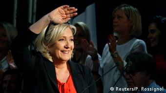 Frankreich Marine Le Pen Rassemblement National Europawahl Wahlkampf (Reuters/P. Rossignol)