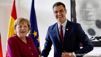 EU-Gipfel | EU-Wahlen | Merkel | Sanchez (Reuters/O. Matthys)