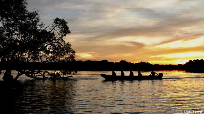 O rio Xingu: indígenas temem efeitos também do aquecimento global