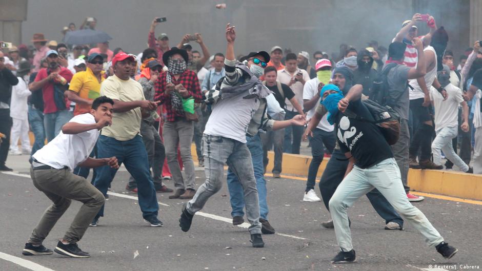 Honduras Tegucigalpa Proteste gegen die Regierung