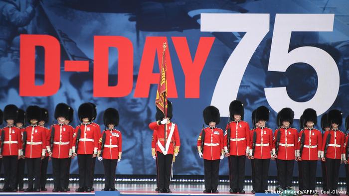Grßbritannien D-Day Gedenkveranstaltung in Portsmouth (Getty Images/AFP/D. Leal-Olivas)