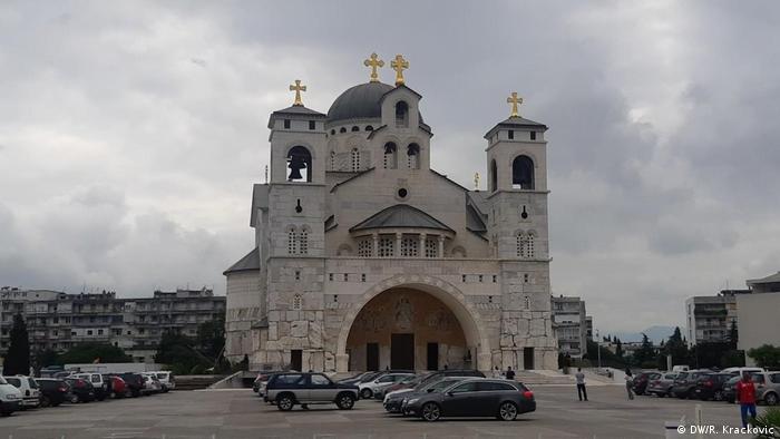 Montenegro Auferstehungskathedrale in Podgorica (DW/R. Krackovic)