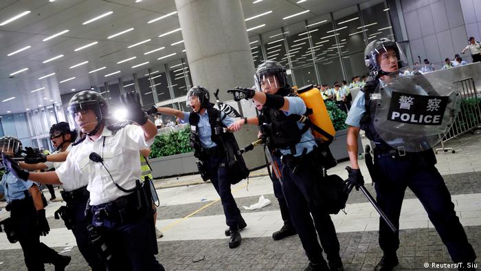 Hongkong Demonstration gegen Auslieferungsgesetz (Reuters/T. Siu)