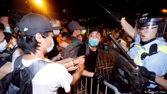 Hongkong Demonstration gegen Auslieferungsgesetz (Reuters/T. Peter)