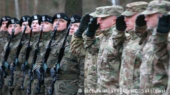 Αμερικανοί στρατιώτες στην Πολωνία, στο πλαίσιο της νατοϊκής επιχείρησης Atlantic Resolve