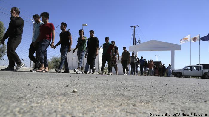 Zypern 2017 | Flüchtlinge aus Syrien in Nikosia (picture-alliance/AP Photo/P. Karadjias)