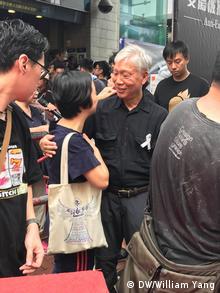 Hongkong Massenproteste gegen Regierung (DW/William Yang)