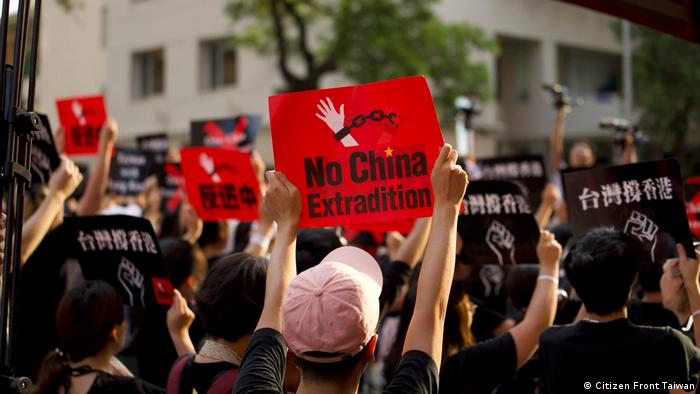 Taiwan - Proteste gegen das Auslieferungsgesetz an China (Citizen Front Taiwan)