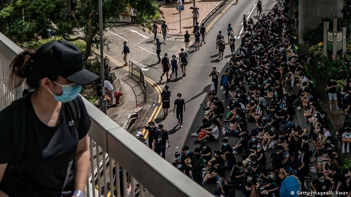 Hongkong Proteste gegen Auslieferungsgesetz (Getty Images/A. Kwan)