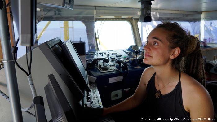 Sea-Watch Captain Carola Rackete 