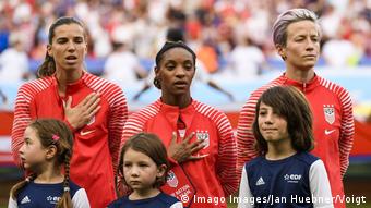 Rapinoe chooses not to sing the national anthem