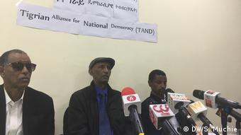 Äthiopien Tigrean Alliance for National Democracy | Aregawi Berhe & Asgede Gebreselassie (DW/S. Muchie)