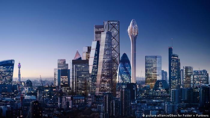 Aussichtsplattformen dieser Welt Tulip Tower London (picture-alliance/Dbox for Foster + Partners)