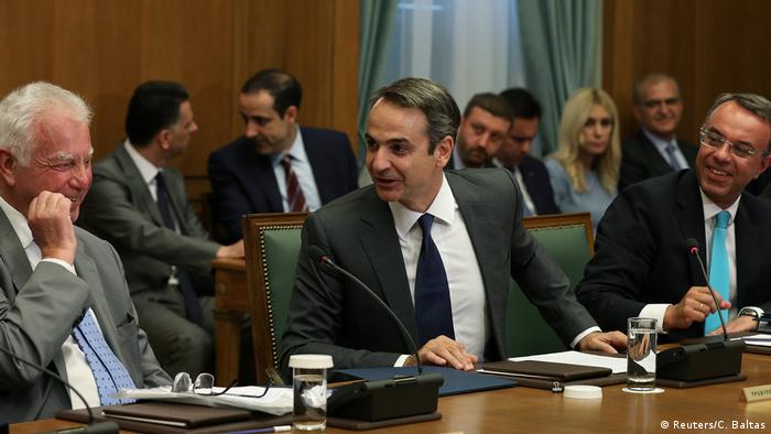 Griechenland | Erste Sitzung Kabinett Mitsotakis (Reuters/C. Baltas)