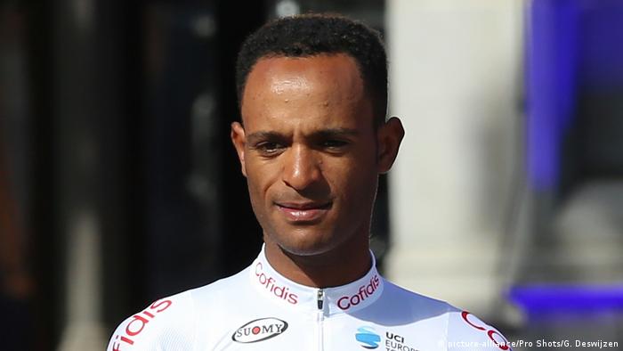 Frankreich Tour de France 2019 Natnael Berhane (picture-alliance/Pro Shots/G. Deswijzen)