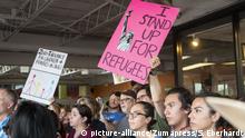 USA Proteste gegen Verwahrungshaft von Migranten