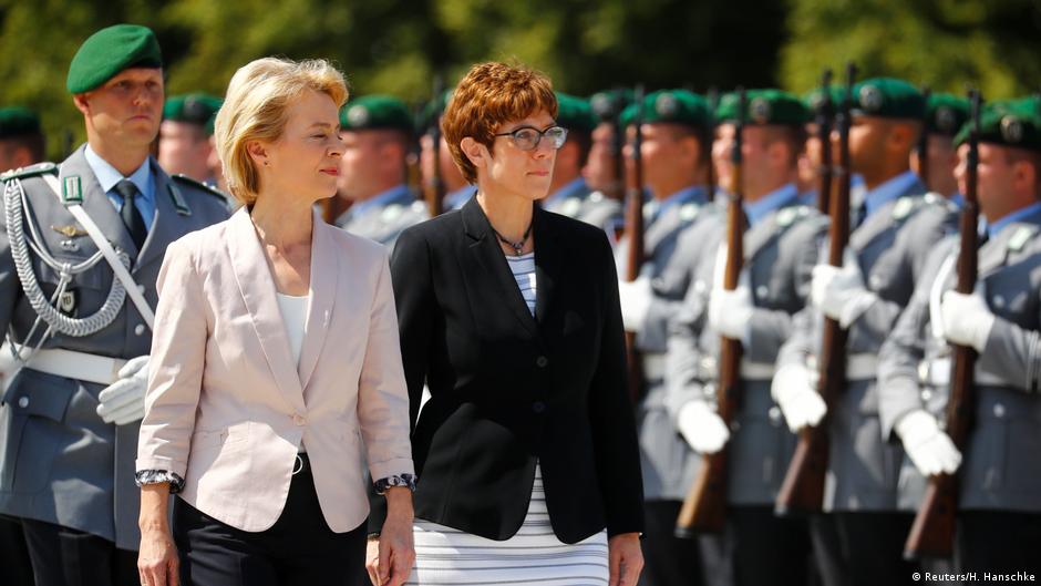 Leader of Merkel's CDU, Kramp-Karrenbauer, named German defense minister | DW | 17.07.2019