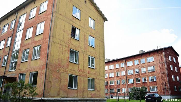 Housing before renovation in Estonian city of Tartu 